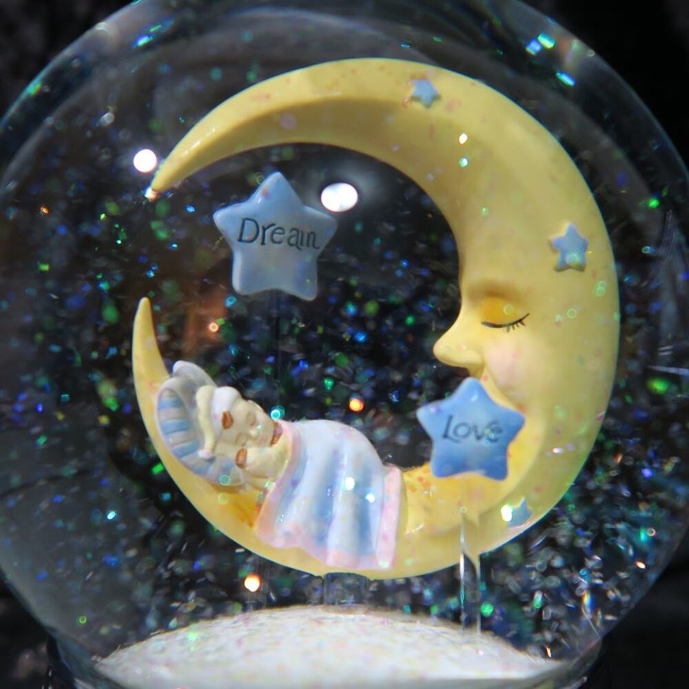 SPINS Lenox Reed Barton Sweet Dream Musical Globe Love Nursery Twinkle Twinkle - Picture 7 of 13